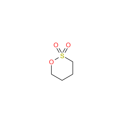 CAS： 1633-83-6，中文名称： 1,4-丁烷磺内酯 英文名称：1,4-butane sultone 