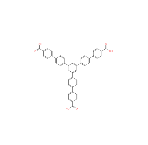 CAS： 911818-75-2，英文名称：1,3,5-Tris(4'-carboxy[1,1'-biphenyl]-4-yl)benzene 