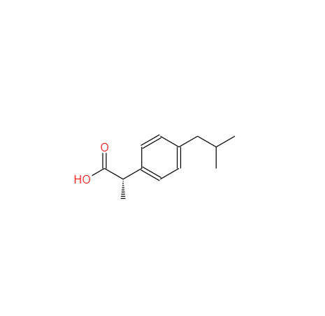 CAS： 51146-56-6，中文名称： (S)-(+)-布洛芬 英文名称：(S)-(+)-Ibuprofen 