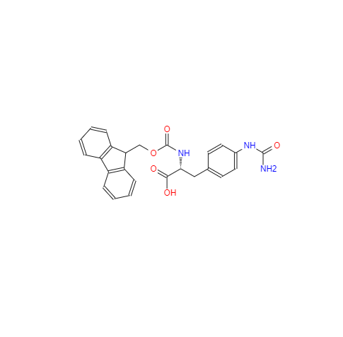  CAS： 324017-22-3，英文名称：4-[(Aminocarbonyl)amino]-N-[(9H-fluoren-9-ylmethoxy)carbonyl]-D-phenylalanine