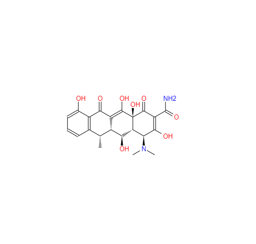  CAS： 3219-99-6，中文名称： 6-差向多西环素 英文名称：Epi-Doxycycline