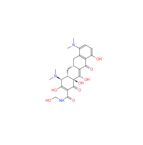 CAS： 1075240-33-3，中文名称： 米诺环素N-羟甲基杂质 英文名称：Minocycline N-Hydroxymethyl Impurity 
