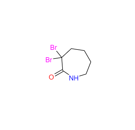 CAS： 56987-35-0，中文名称： 3,3-二溴氮杂环庚烷-2-酮 英文名称：3,3-Dibromo-azepan-2-one 