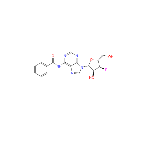 CAS： 129054-67-7，英文名称：N6-Benzoyl-3'-deoxy-3'-fluoroadenosine 
