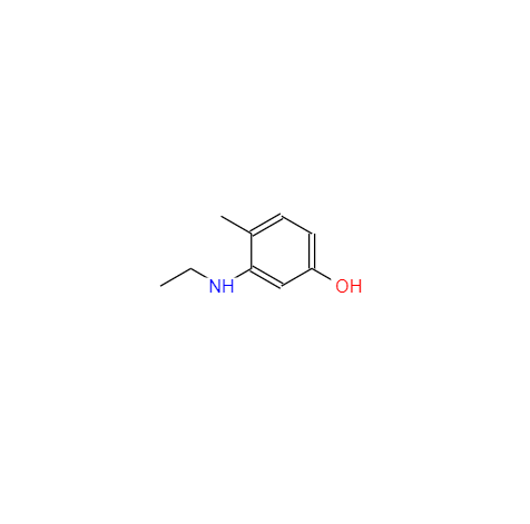 CAS： 120-37-6，中文名称： 3-(乙基氨基)-4-甲酚 英文名称：3-(Ethylamino)-p-cresol 