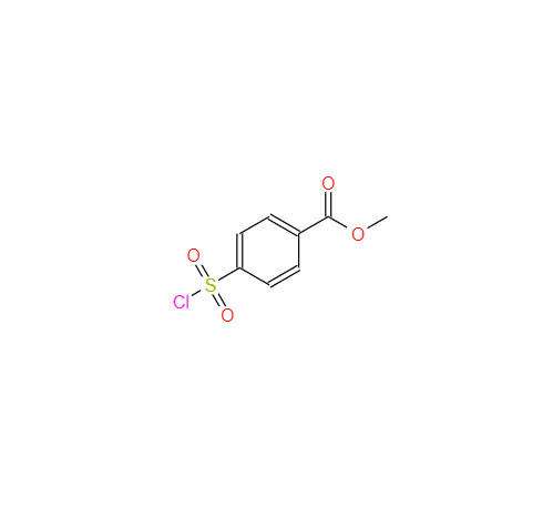 CAS： 69812-51-7，中文名称： 4-(氯磺酰基)苯甲酸甲酯 英文名称：4-Chlorosulfonyl-benzoicacidmethylester 
