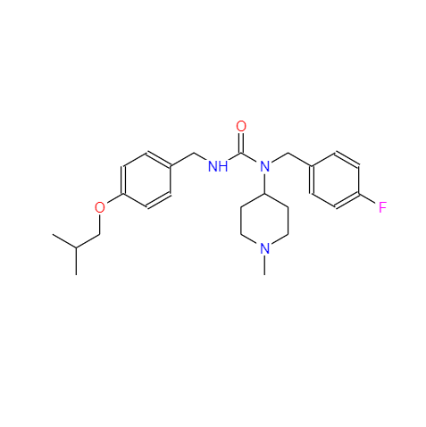 CAS：706779-91-1，匹莫范色林 ，英文名称：Pimavanserin 