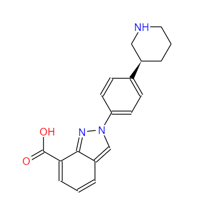 CAS：1476777-06-6，中文名称：尼拉帕尼代谢物 M1， 英文名称：Niraparib metabolite M1 