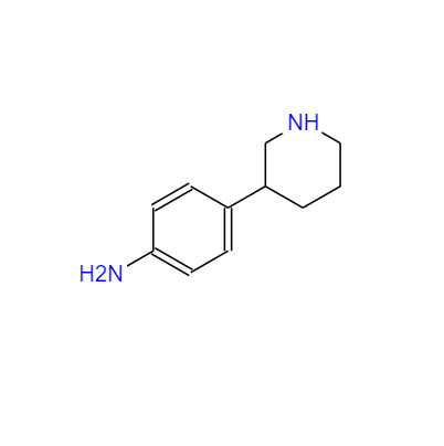 CAS：19733-56-3，中文名称：4-(哌啶-3-基)苯胺， 英文名称：4-(Piperidin-3-yl)aniline 