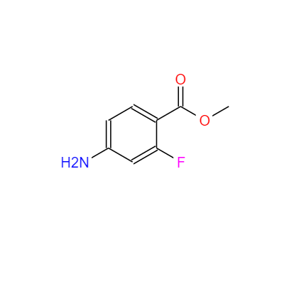 CAS：73792-08-2     中文名称：4-氨基2-氟苯甲酸甲酯     英文名称：Methyl4-amino-2-fluorobenzoate