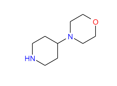  CAS：53617-35-9，中文名称：4-(4-哌啶基)吗啉 ，英文名称：4-(PIPERIDIN-4-YL)-MORPHOLINE