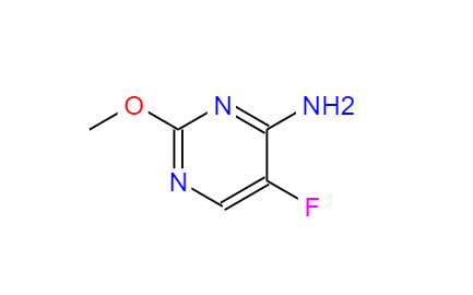 CAS：1993-63-1，中文名称：2-甲氧基-4-氨基-5-氟嘧啶 ，英文名称：5-Fluoro-2-methoxy-pyrimidin-4-ylamine 