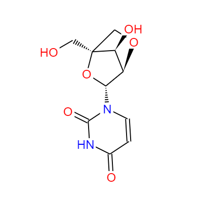  CAS：200435-92-3，中文名称：2’-O,4’-C-Methyleneuridine ，英文名称：2’-O,4’-C-Methyleneuridine