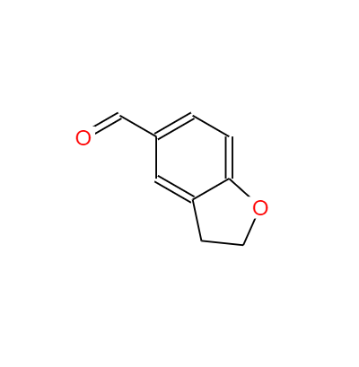 CAS：55745-70-5，中文名称：2,3-二氢苯并呋喃-5-甲醛 ，英文名称：2,3-Dihydrobenzofuran-5-carboxaldehyde 