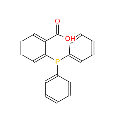 CAS：17261-28-8，中文名称：2-二苯基膦苯甲酸， 英文名称：2-(Diphenylphosphino)benzoic acid