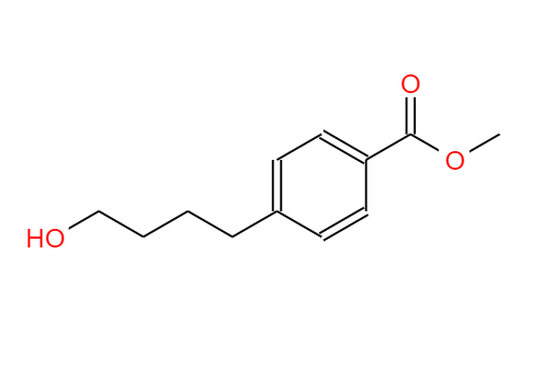 CAS：123910-88-3，中文名称：甲基4-(4-羟基丁基)苯甲酸酯 ，英文名称：methyl4-(4-hydroxybutyl)benzoate 