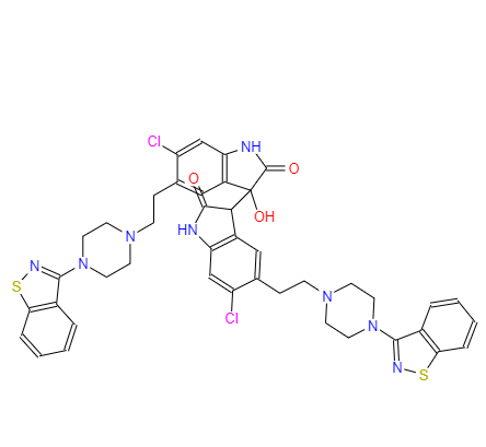  CAS：1303996-68-0，中文名称：齐拉西酮相关化合物C 英文名称：Ziprasidone Related Compound C