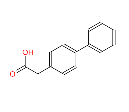 CAS：5728-52-9，中文名称：4-联苯乙酸 ，英文名称：4-biphenyl acetic acide 