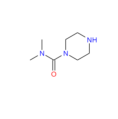 CAS：41340-78-7,中文名称：哌嗪-1-甲酰二甲胺, 英文名称：Piperazine-1-carboxylicaciddimethylamide 