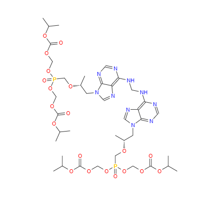  CAS：1093279-76-5，中文名称：替诺福韦酯二聚体， 英文名称：Tenofovir Disoproxil Dimer