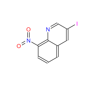 CAS：497084-46-5，中文名称：3-碘-8-硝基喹啉， 英文名称：3-Iodo-8-nitro-quinoline 