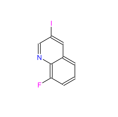 CAS：866782-59-4，中文名称：8-氟-3-碘喹啉， 英文名称：8-Fluoro-3-iodoquinoline 