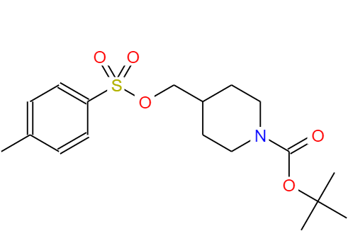 CAS：166815-96-9，中文名称：1-Boc-4-(p-甲苯磺酰氧甲基)哌啶  