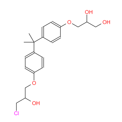 CAS：227947-06-0，中文名称：双酚A， 英文名称：BISPHENOL A-(3-CHLORO-2-HYDROXYPROPYL)-& 