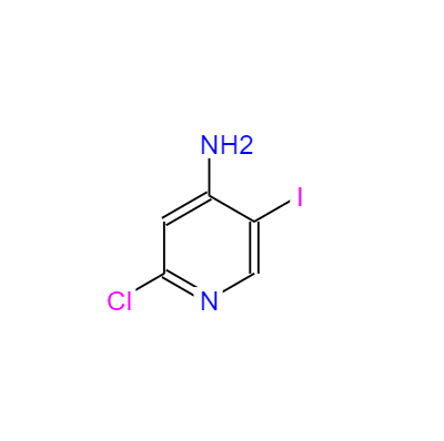 CAS：800402-12-4，中文名称：2-氯-5-碘-4-吡啶胺 ，英文名称：2-Chloro-5-iodo-4-pyridinamine 