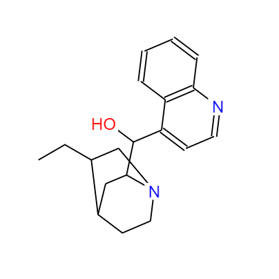  CAS：485-64-3，中文名称：(8α,9R)-10,11-二氢辛可宁-9-醇 ，英文名称：(8α,9R)-10,11-Dihydro-Cinchonan-9-ol