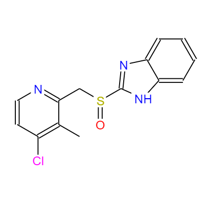  CAS：168167-42-8，中文名称：兰索拉唑EP杂质F ，英文名称：4-Desmethoxypropoxyl-4-chloro Rabeprazole