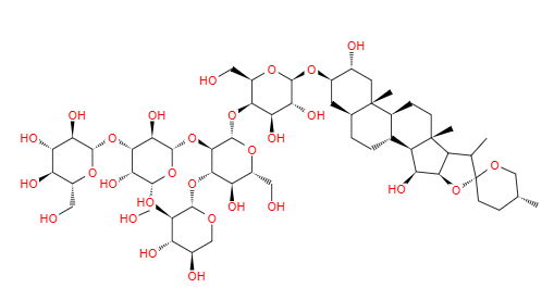 CAS：11024-24-1，中文名称：毛地黄皂苷， 英文名称：Digitonin 