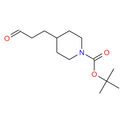 CAS：165528-85-8，中文名称：tert-Butyl 4-(3-oxopropyl)piperidine-1-carboxylate 