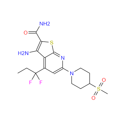  CAS：960293-88-3，中文名称：BI605906， 英文名称：BI605906