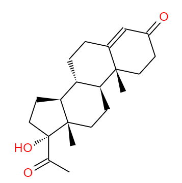  CAS：604-09-1，中文名称：17alpha-羟基黄体酮 ，英文名称：17Alpha-Hydroxyprogesterone
