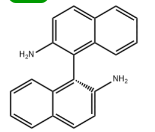  CAS：18741-85-0，中文名称：(R)-1,1'-联萘-2,2'-二胺 ，英文名称：(R)-BINAM; (R)-[1,1'-Binaphthalene]-2,2'-diamine