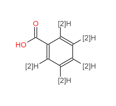 CAS：1079-02-3，中文名称：氘代苯甲酸 ，英文名称：Benzoic acid-d5 