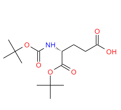 CAS：73872-71-6，中文名称：N-BOC-D-谷氨酸-1-叔丁酯 ，英文名称：Boc-D-Glu-OtBu 