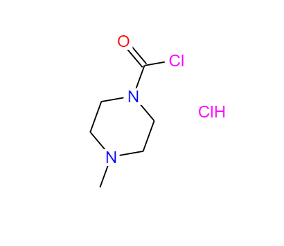  CAS：55112-42-0，中文名称：4-甲基哌嗪-1-甲酰氯 盐酸盐 ，英文名称：4-Methyl-1-piperazinecarbonyl chloride hydrochloride