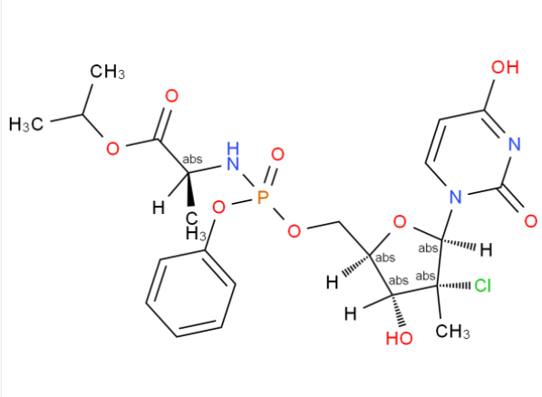  CAS：1496552-51-2，中文名称：索非布韦杂质32;索非布韦杂质B， 英文名称：Sofosbuvir Impurity 32;Sofosbuvir Impurity B