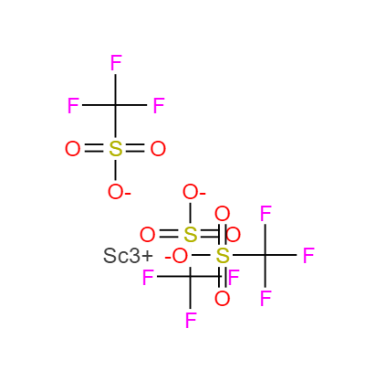 CAS：144026-79-9，中文名称：三氟甲磺酸钪， 英文名称：Scandium(III) trifluoromethanesulfonate