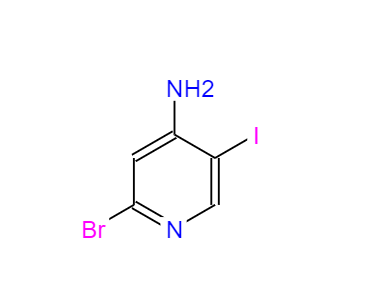  CAS：1300750-78-0，中文名称：2-溴-5-碘-4-氨基吡啶 ，英文名称：2-bromo-5-iodopyridin-4-amine