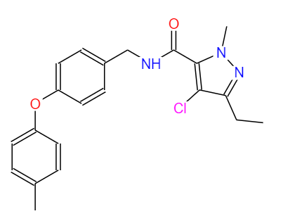  CAS：129558-76-5，中文名称：唑虫酰胺 ，英文名称：TOLFENPYRAD
