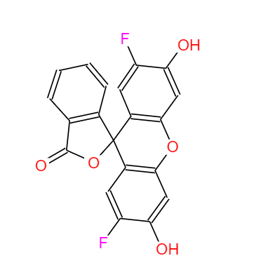 CAS：195136-58-4，中文名称：2，7-二氟荧光素 ，英文名称：2',7'-Difluorofluorescein