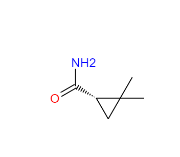 CAS：75885-58-4，中文名称：(S)-2,2-二甲基环丙烷-1-甲酰胺 ，英文名称：(S)-2,2-Dimethylcyclopropane-1-carboxamide 