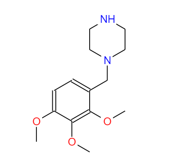  CAS：5011-34-7，中文名称：曲美他嗪， 英文名称：Trimetazidine