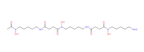  CAS：70-51-9，中文名称：去铁胺， 英文名称：Deferoxamine