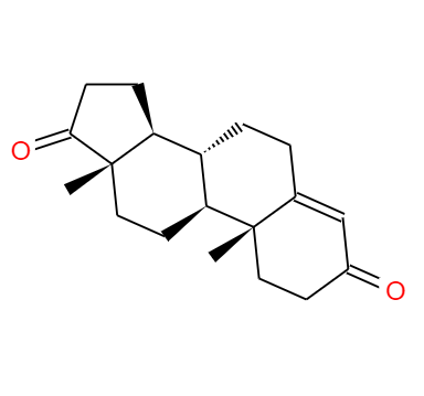  CAS：63-05-8，中文名称：雄烯二酮， 英文名称：Androstenedione