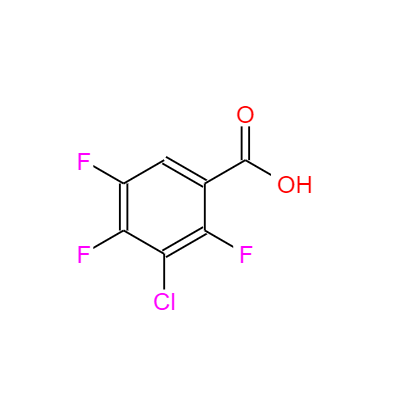  CAS：101513-77-3,中文名称：2,4,5-三氟-3-氯苯甲酸 ,英文名称：3-Chloro-2,4,5-trifluorobenzoic acid