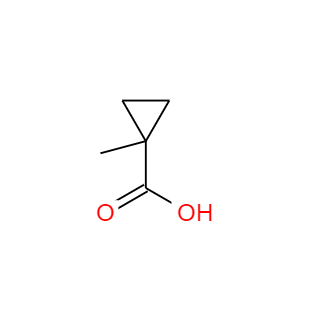 CAS：6914-76-7，中文名称：1-甲基环丙烷-1-羧酸 ，英文名称：1-Methylcyclopropanecarboxylic acid 